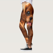 Schattige Ruby Cavalier Spaniel Leggings (Links)