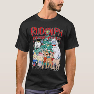 Schattige Rudolph de Roodneus Rendier Kerst Specia T-shirt