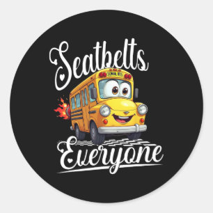 Schattige Rugzak Voor School Veiligheidsgordels Ie Ronde Sticker
