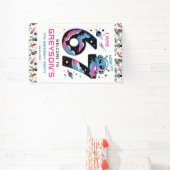 Schattige Ruimte 7e Verjaardag | Zes & Zeven Jaar Spandoek (Insitu)