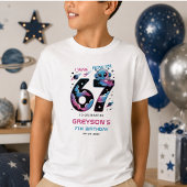 Schattige Ruimte 7e Verjaardag | Zes & Zeven Jaar T-shirt