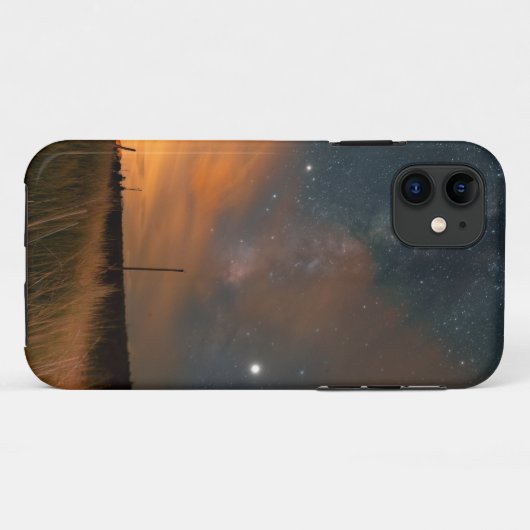 Schattige ruimte Case-Mate iPhone case (Achterkant (horizontaal))
