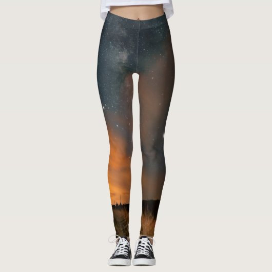 Schattige ruimte leggings (Voorkant)