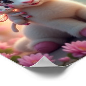 Schattige rund poster (Hoek)