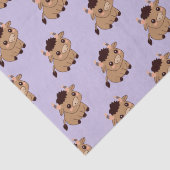 Schattige runderpatroon tissuepapier (Detail)