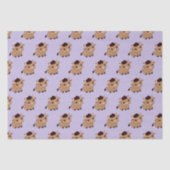 Schattige runderpatroon tissuepapier (Voorkant)