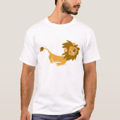 Schattige Running Lion T-shirt (Voorkant)