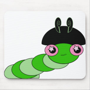 Schattige Rups Muismat