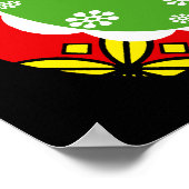 schattige Russische nestpop Poster (Hoek)