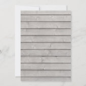 Schattige Rustiek Baby shower Sip Luierdoekjes Bla Kaart (Achterkant)