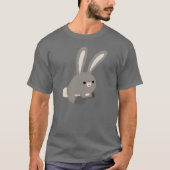 Schattige Rustig Cartoon Konijn T-shirt (Voorkant)
