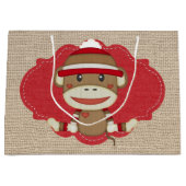 Schattige Rustige SOCRACKELE SOCTOPARTIJ Large Cadeautasje (Voorkant)