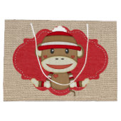 Schattige Rustige SOCRACKELE SOCTOPARTIJ Large Cadeautasje (Achterkant)