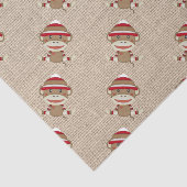 Schattige Rustige SOCRACKELE SOCTOPARTIJ Tissuepapier (Detail)