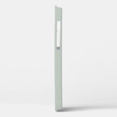 Schattige Sage Groen Modern Gepersonaliseerd Case-Mate iPhone Case (Achterkant / Links)