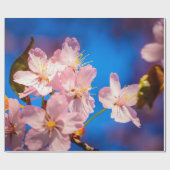 Schattige Sakura Blossom Cadeaupapier (Vlak)
