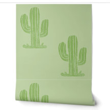 Schattige saliegroene saguaro cactus kinderkamer