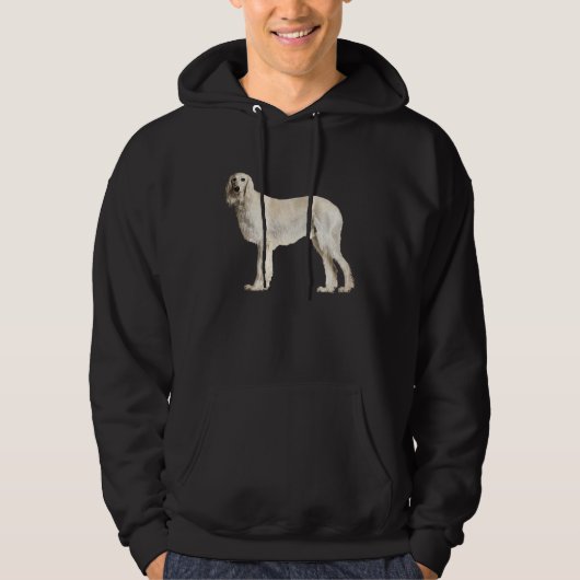 Schattige saluki hoodie (Voorkant)