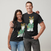 schattige samoerai kat t-shirt (Unisex)