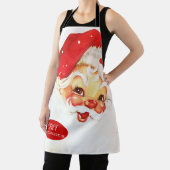 Schattige Santa Claus Red Holiday Schort (Insitu)