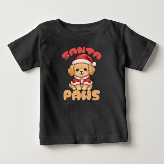 Schattige Santa Paws Kerstmis (Voorkant)