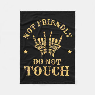 Schattige Sarcastische Eenling Introvert Kleding U Fleece Deken