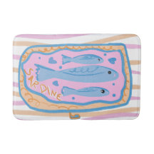 Schattige Sardine Kunst