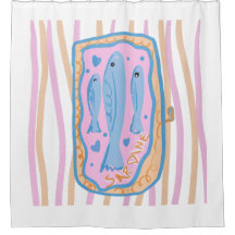 Schattige Sardine Kunst