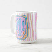 Schattige Sardine Kunst Koffiemok (Voorkant links)