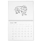 Schattige Sausage Dog Dachshund – 2027 Kalender (Jan 2027)