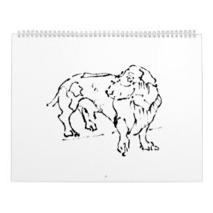 Schattige Sausage Dog Dachshund – 2027 Kalender