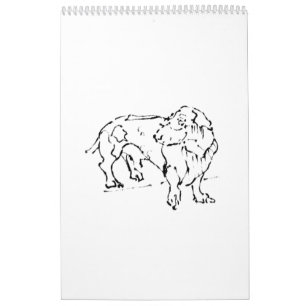 Schattige Sausage Dog Dachshund – 2027 Kalender