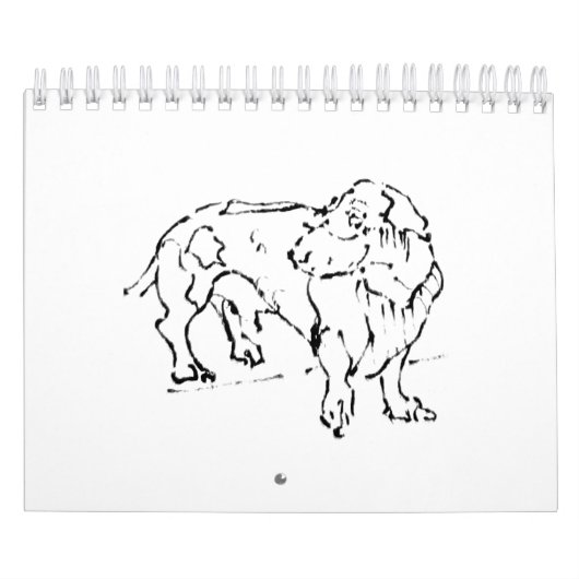 Schattige Sausage Dog Dachshund – 2027 Kalender (Hoes)