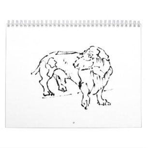 Schattige Sausage Dog Dachshund – 2027 Kalender