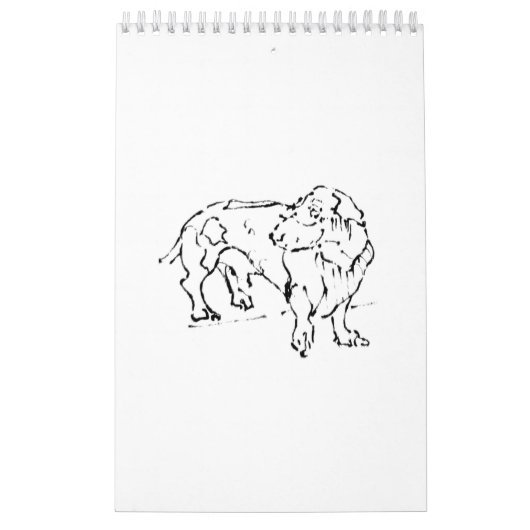 Schattige Sausage Dog Dachshund – 2027 Kalender (Hoes)