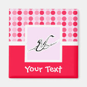 Schattige saxofoon magneet (Voorkant)