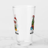 Schattige Scandinavisch Gnome Holiday Design Glas (Rechts)