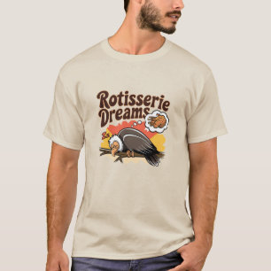 Schattige Scavenger Birds: Vulture graphics T-shirt