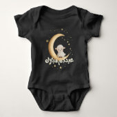 schattige schaap Eid Adha baby eerste Eid Romper (Voorkant)