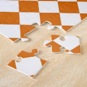 Schattige schaap met bril legpuzzel (Zijkant)