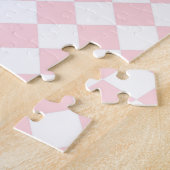 Schattige schaap met bril legpuzzel (Zijkant)