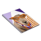 Schattige schaap met bril notitieboek (Rechterzijde)