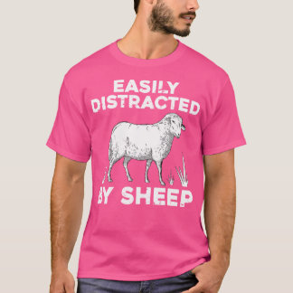 Schattige schaap voor lamsvlees Boerderij Dierenbo T-shirt