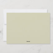 Schattige Schaatsen Rendier Vrolijk Kerstfeest Feestdagenkaart (Achterkant)