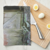 Schattige schapen theedoek (Quarter Fold)