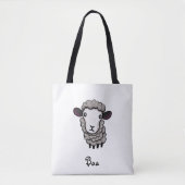 schattige schapen tote bag (Voorkant)