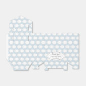 Schattige schapenpatroon baby shower partij gunst  bedankdoosjes (Uitgevouwen)
