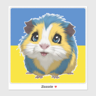 Schattige Schattig cavia Sticker