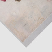 Schattige Schattig eendje in vacht & Pet L6 Decoup Tissuepapier (Detail)