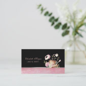 Schattige Schattig Elegant Bakkerij Gereedschap Bl Visitekaartje (Staand voorkant)